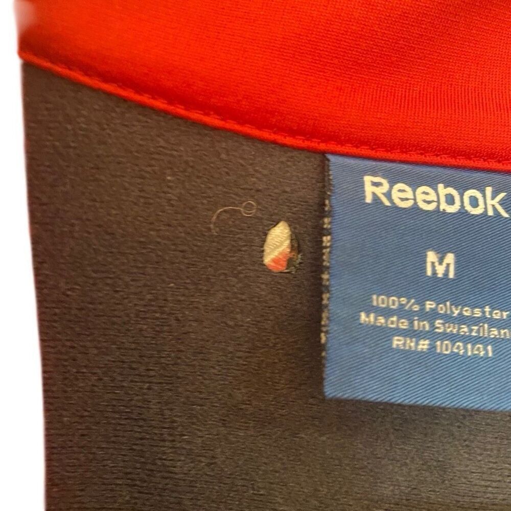 Reebok Ohio state full zip medium jacket gray red - Picture 5 of 8